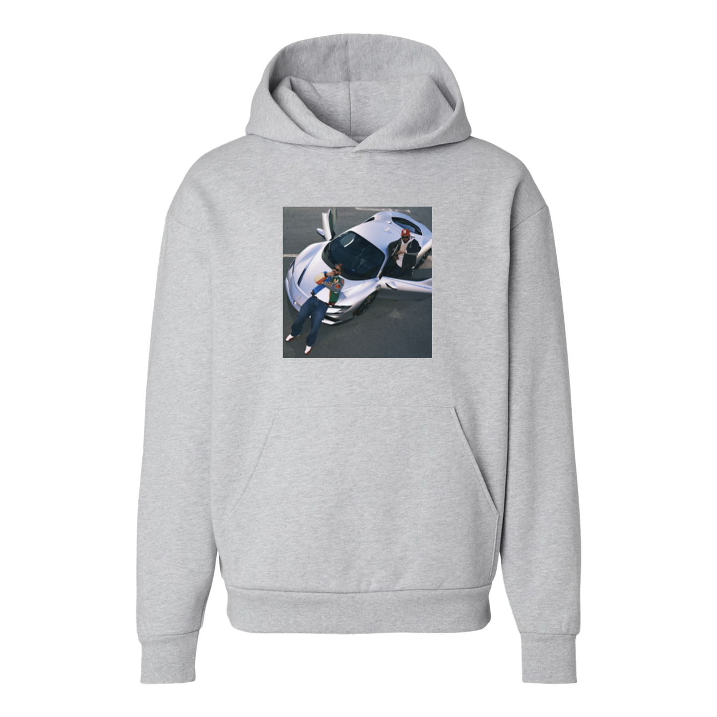 Until Night Comes - Album Hoodie (Heather Grey)