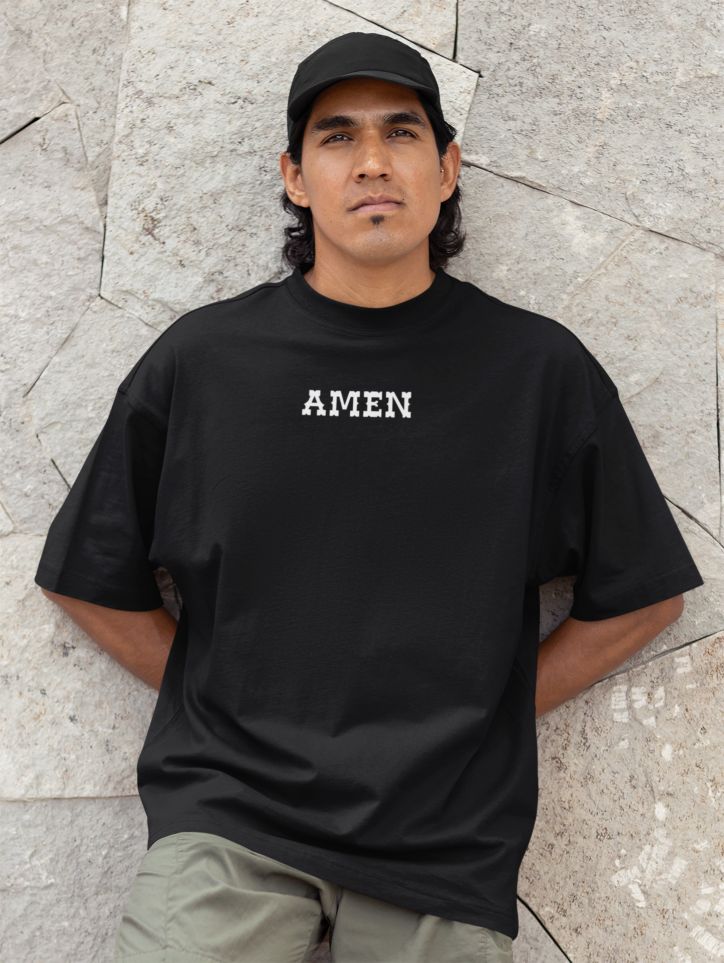 AMEN BOXY TEE