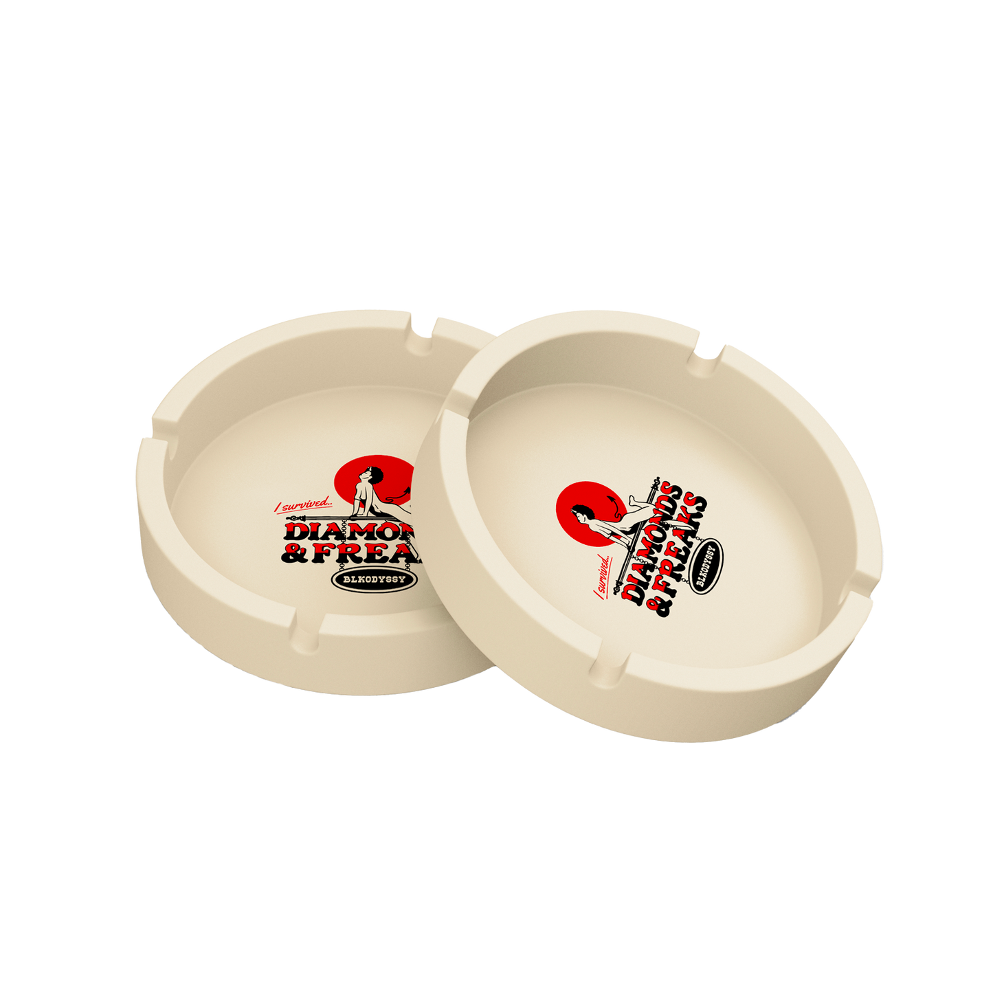 BLK ODYSSY - Diamonds & Freaks Ashtray