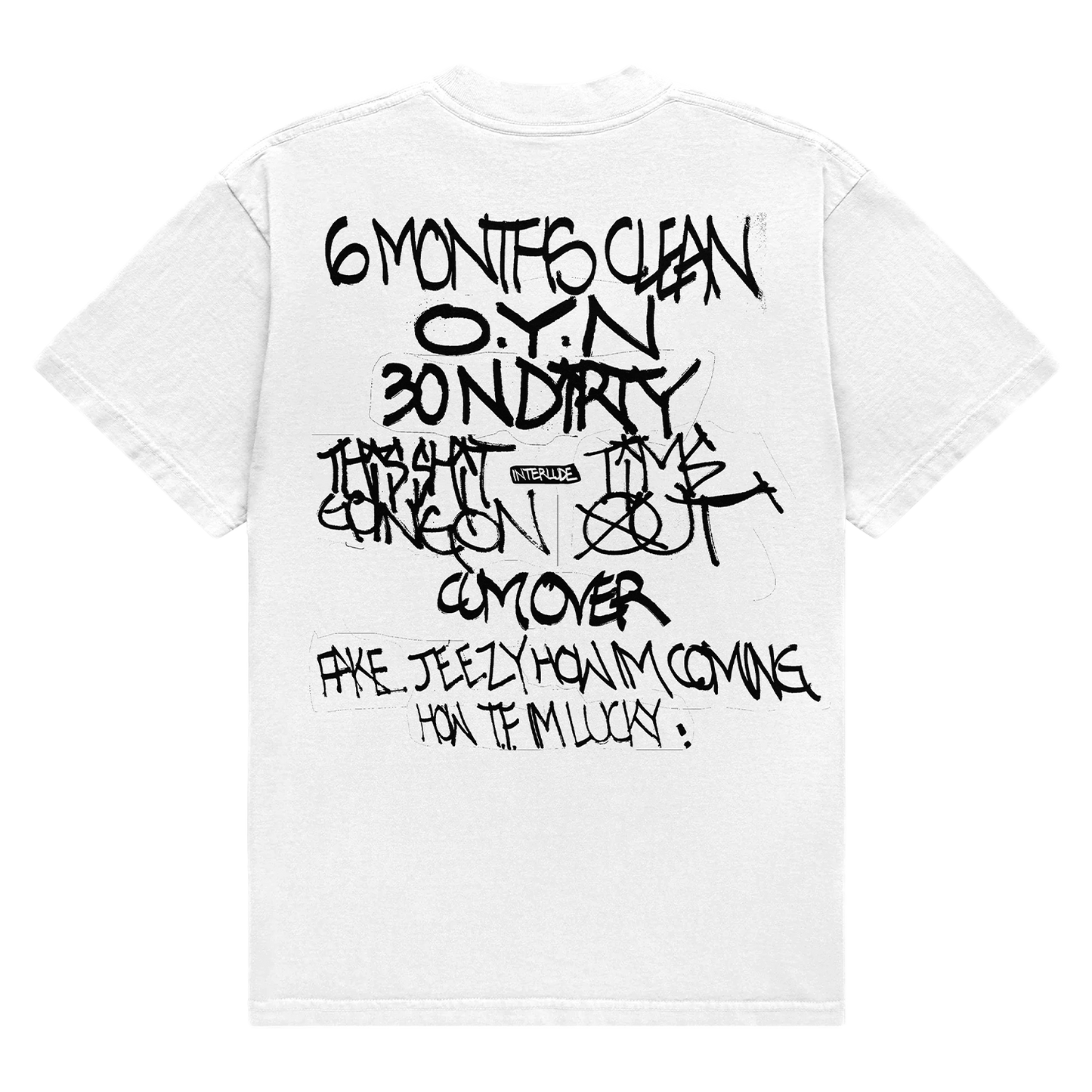Maxo Kream - 6 MONTHS CLEAN T-Shirt (White)