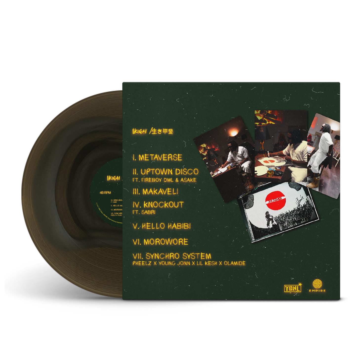 Olamide - Ikigai, Vol. 1 LP