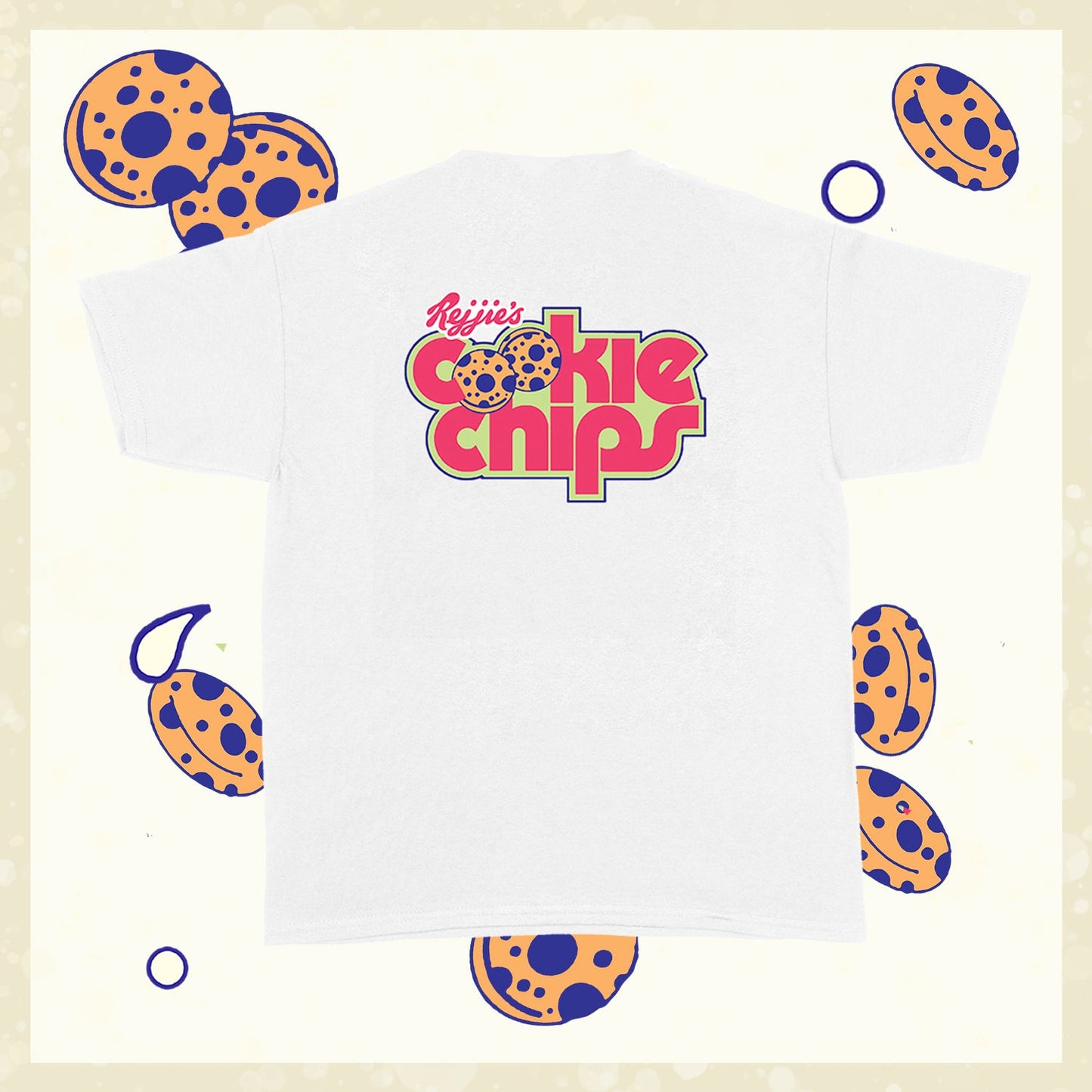 Cookie White Tee