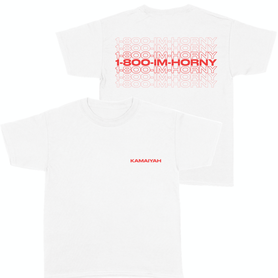 Kamaiyah - 1-800 - White Tee