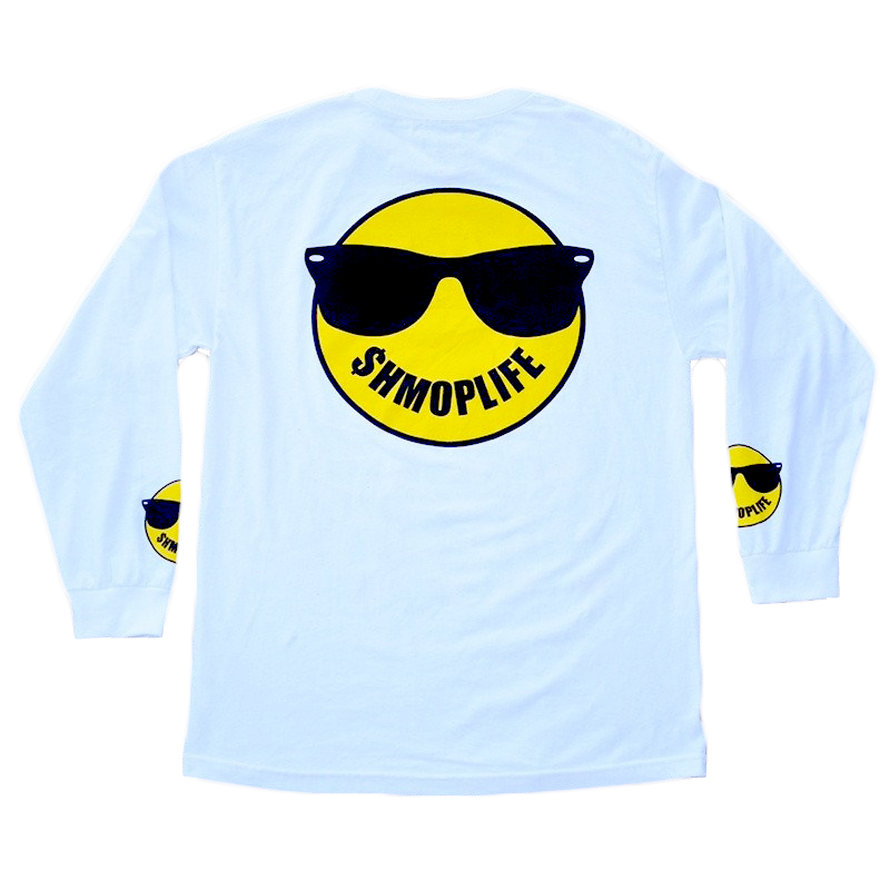 Kool John - SHMOPLIFE TPNF LS Tee (White)