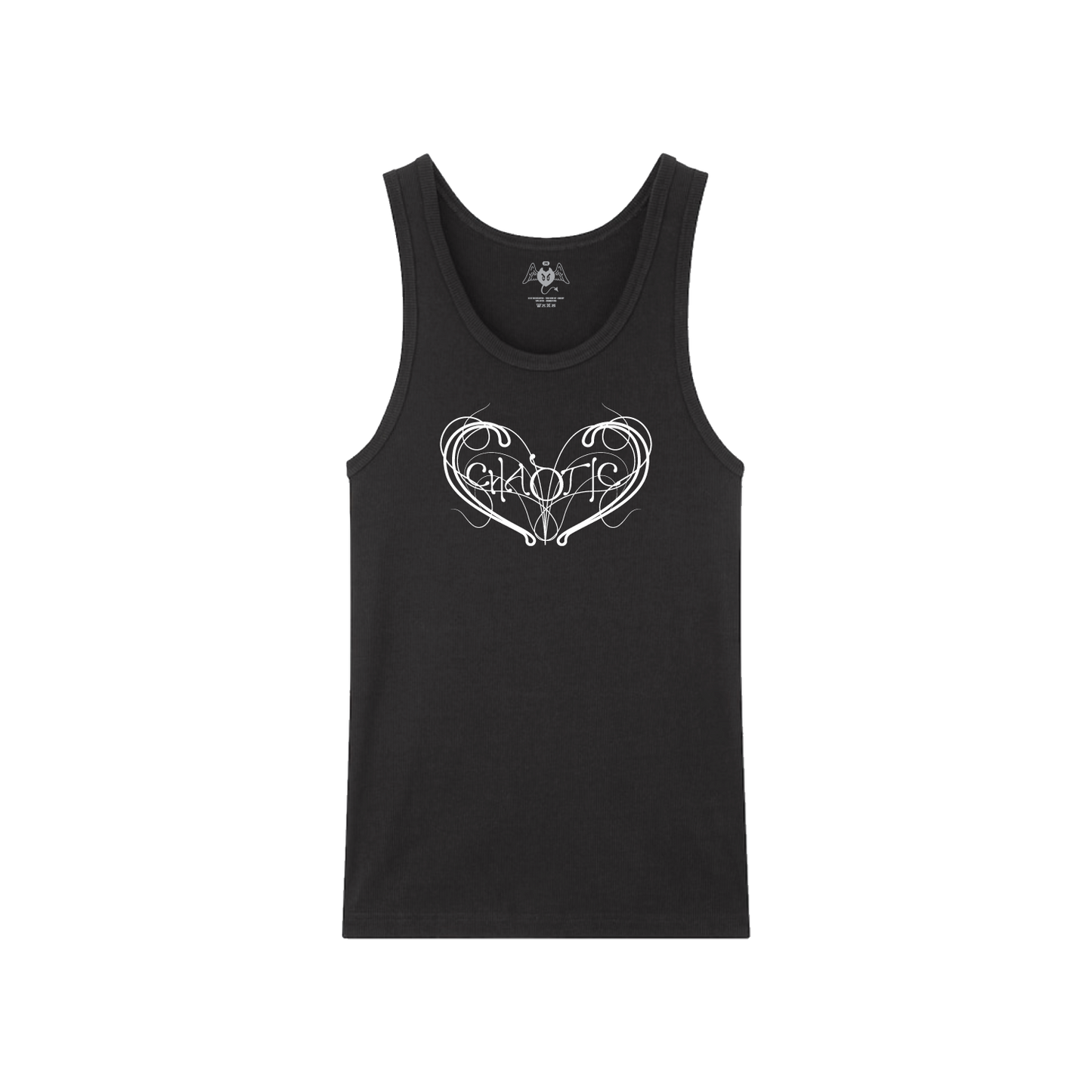 Chaotic Baby Rib Tank (Black)