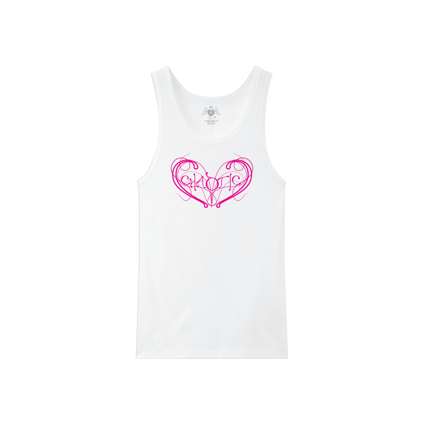 Chaotic Baby Rib Tank (White)