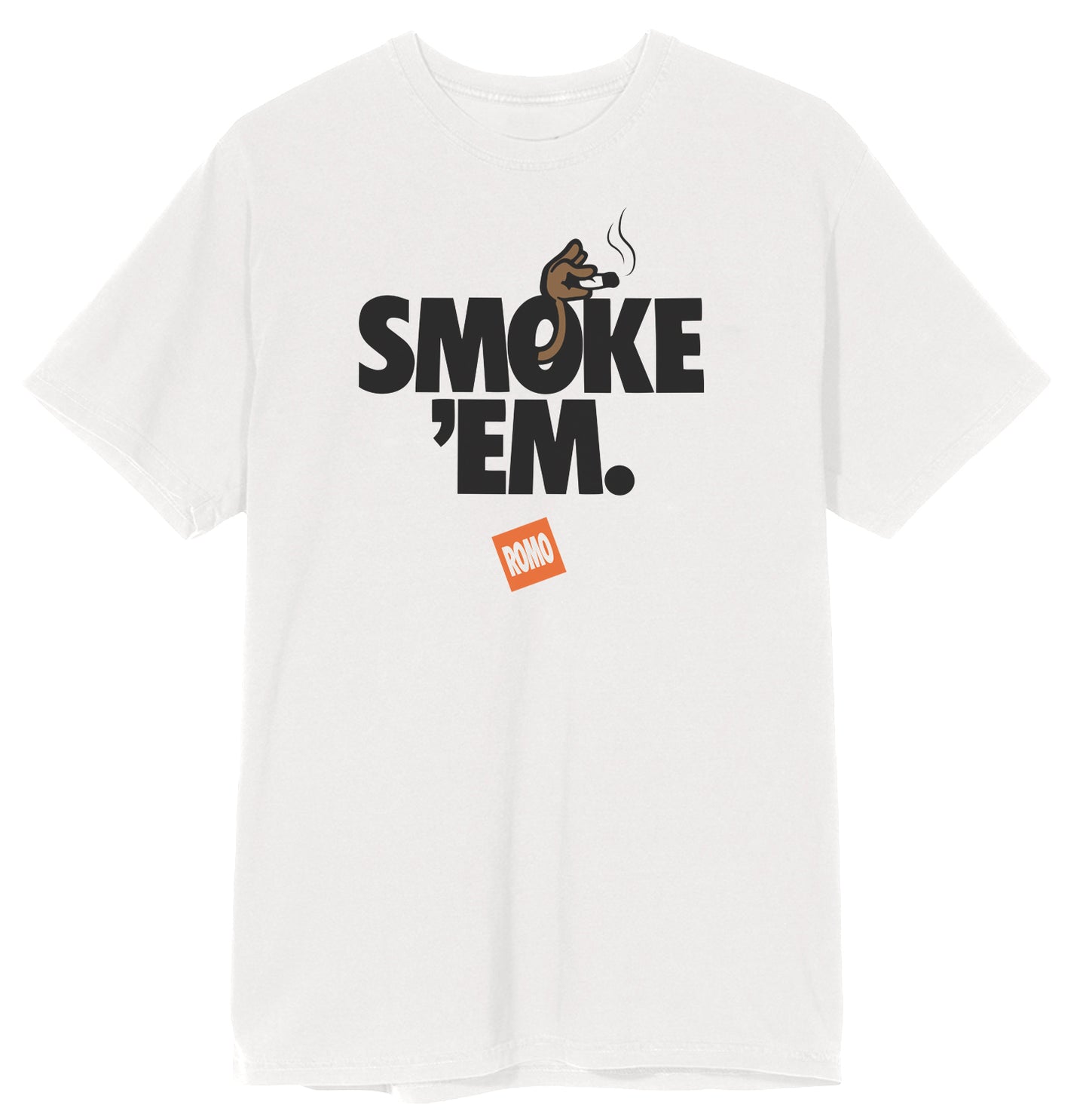 Lil Romo - Smoke Em White Tee + Download