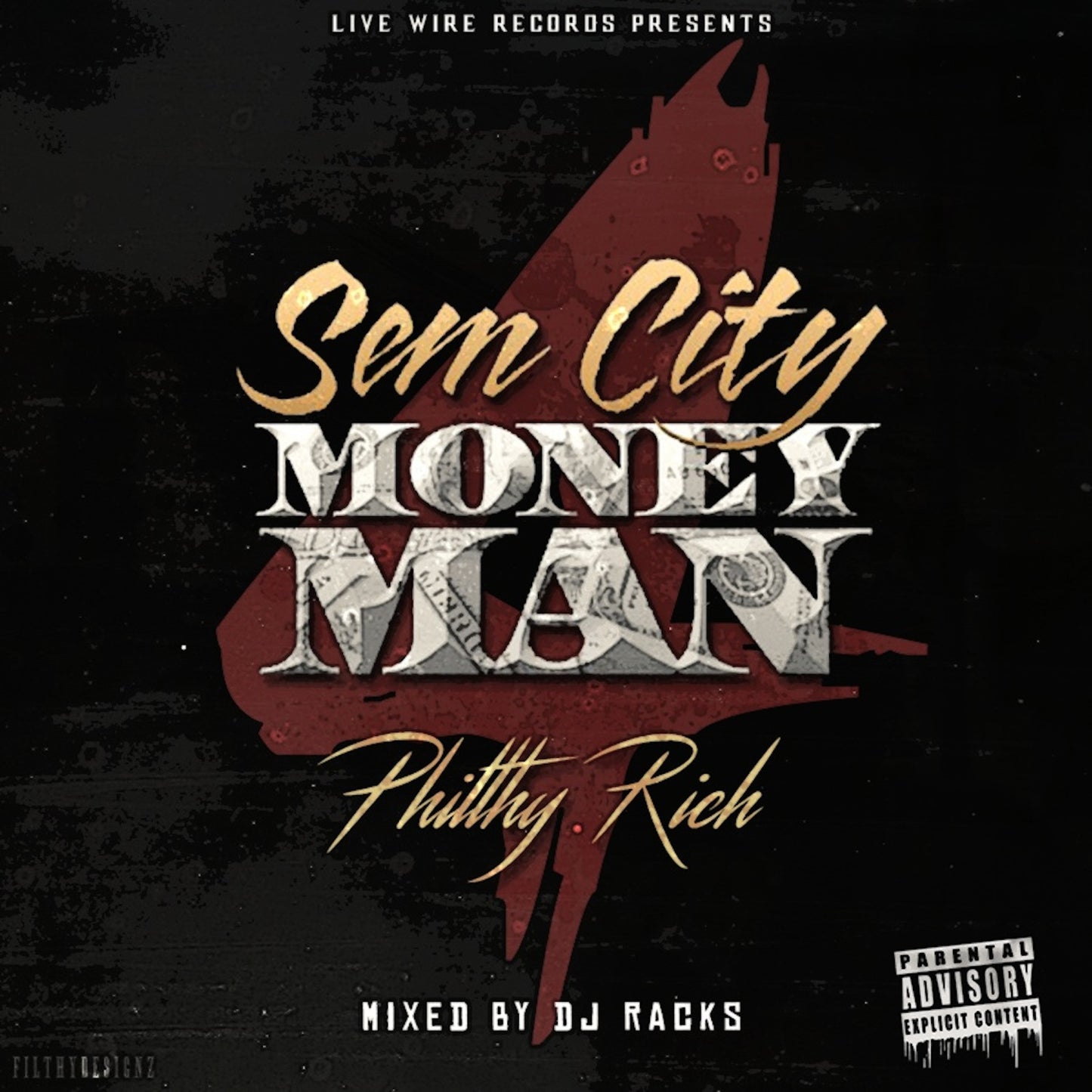 Philthy Rich - SemCity MoneyMan 4 CD