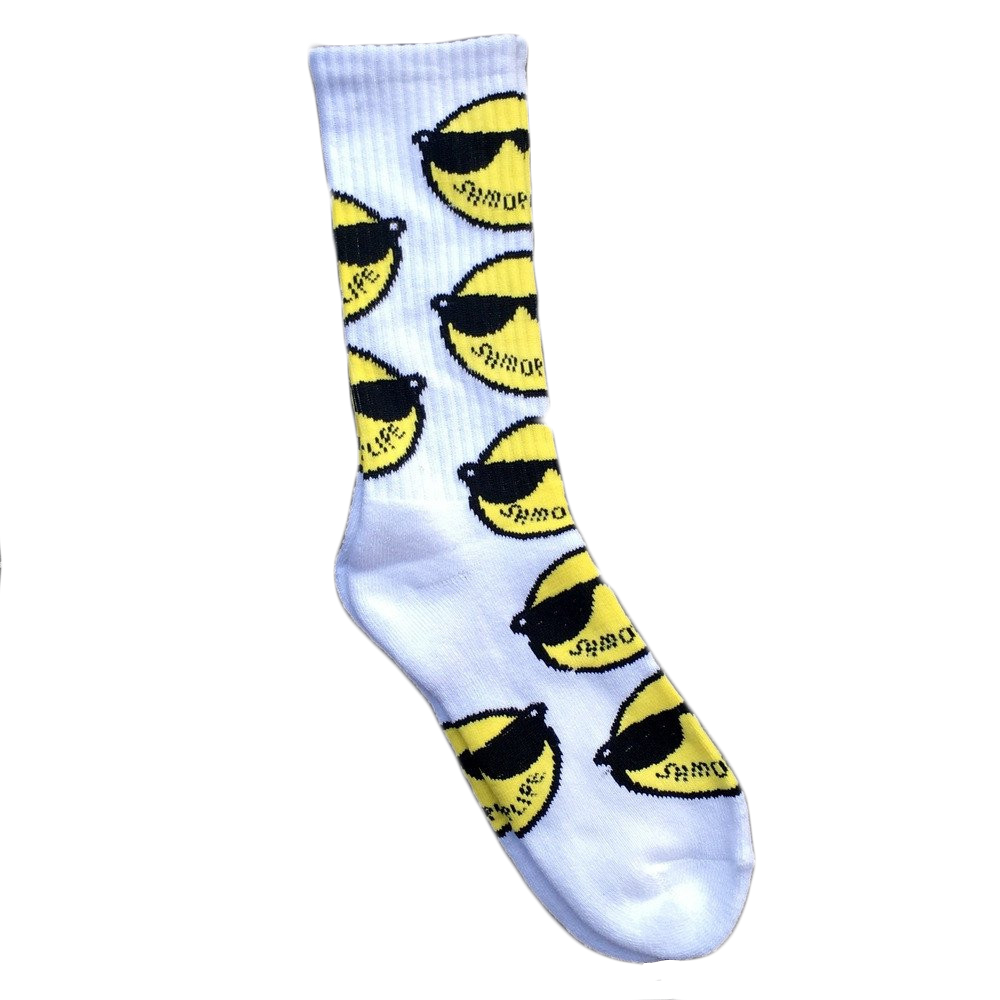 Kool John - SHMOPLIFE Socks (White)