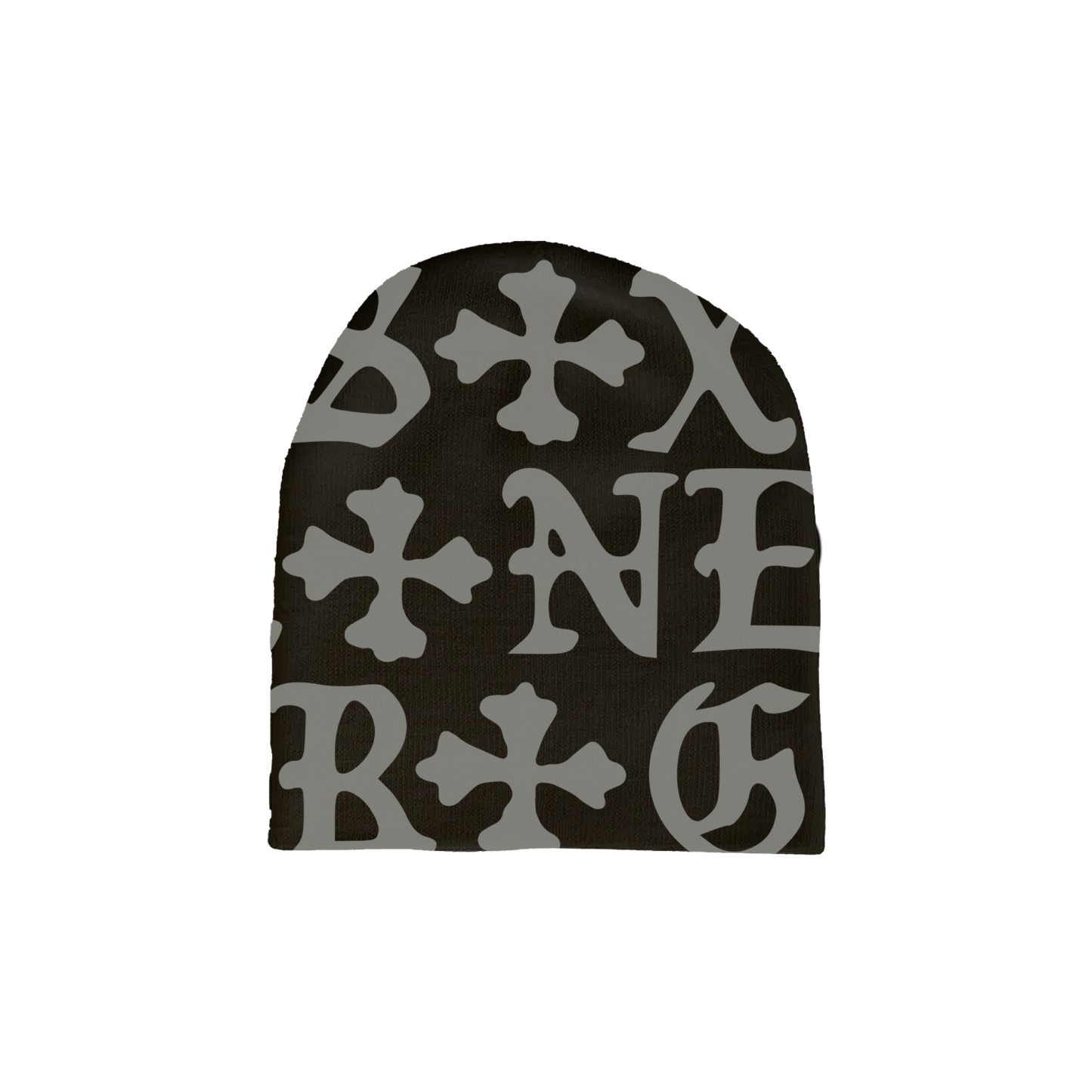 SMD Skully Beanie (Black)