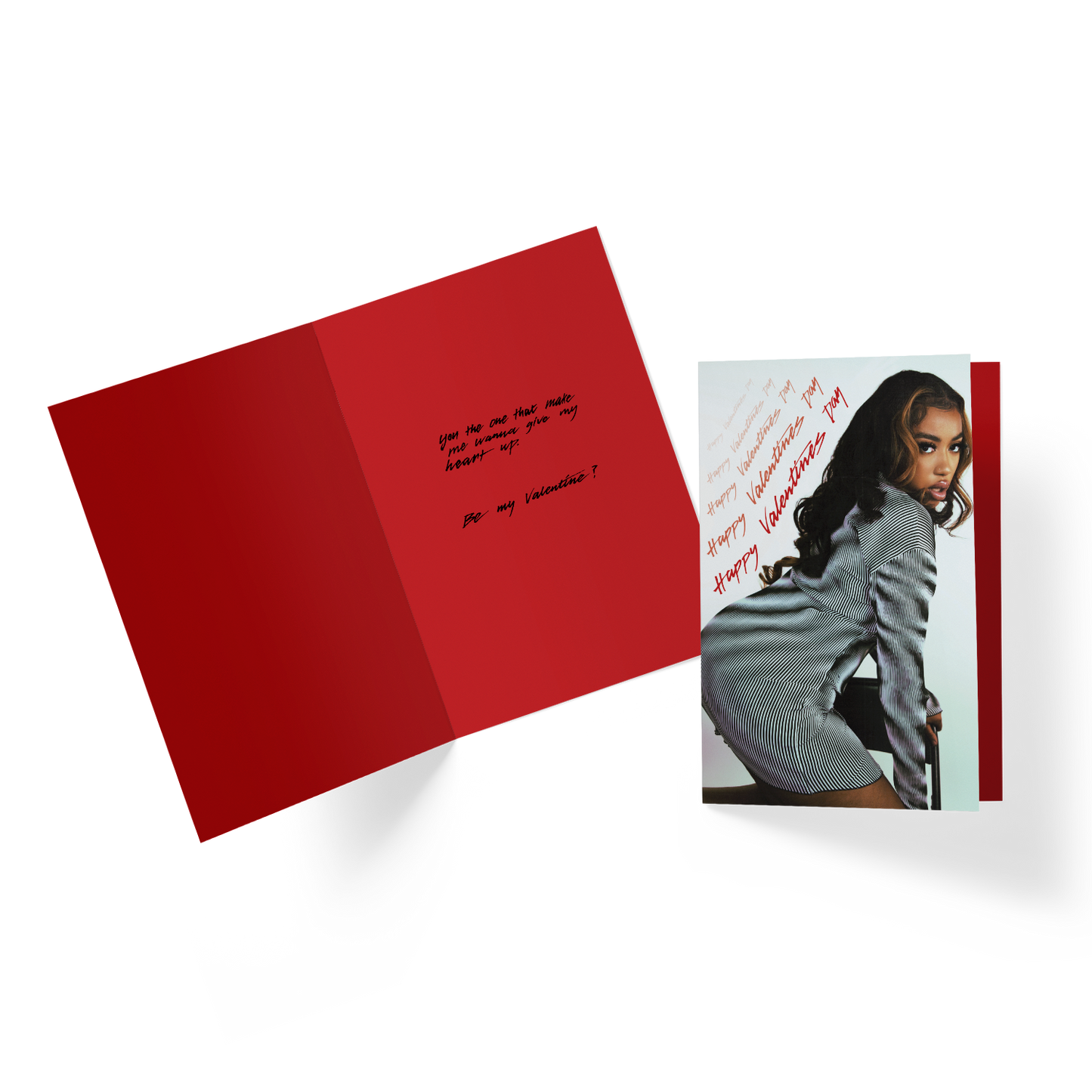 Jean Deaux - Give My Heart Up Valentines Card