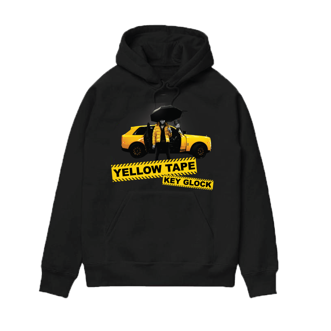 Key Glock - YT- Black Hoodie + Download
