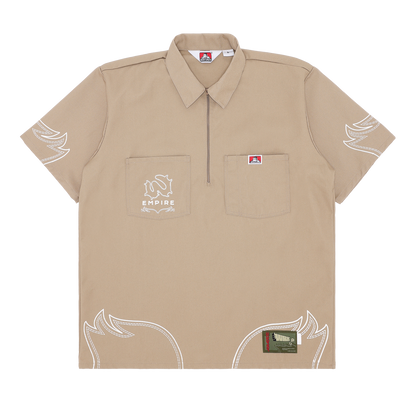 EMPIRE x 11WRK - Work Shirt (Khaki)