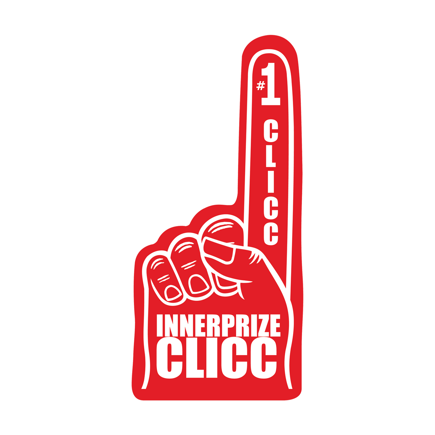 #1 CLICC Foam Finger