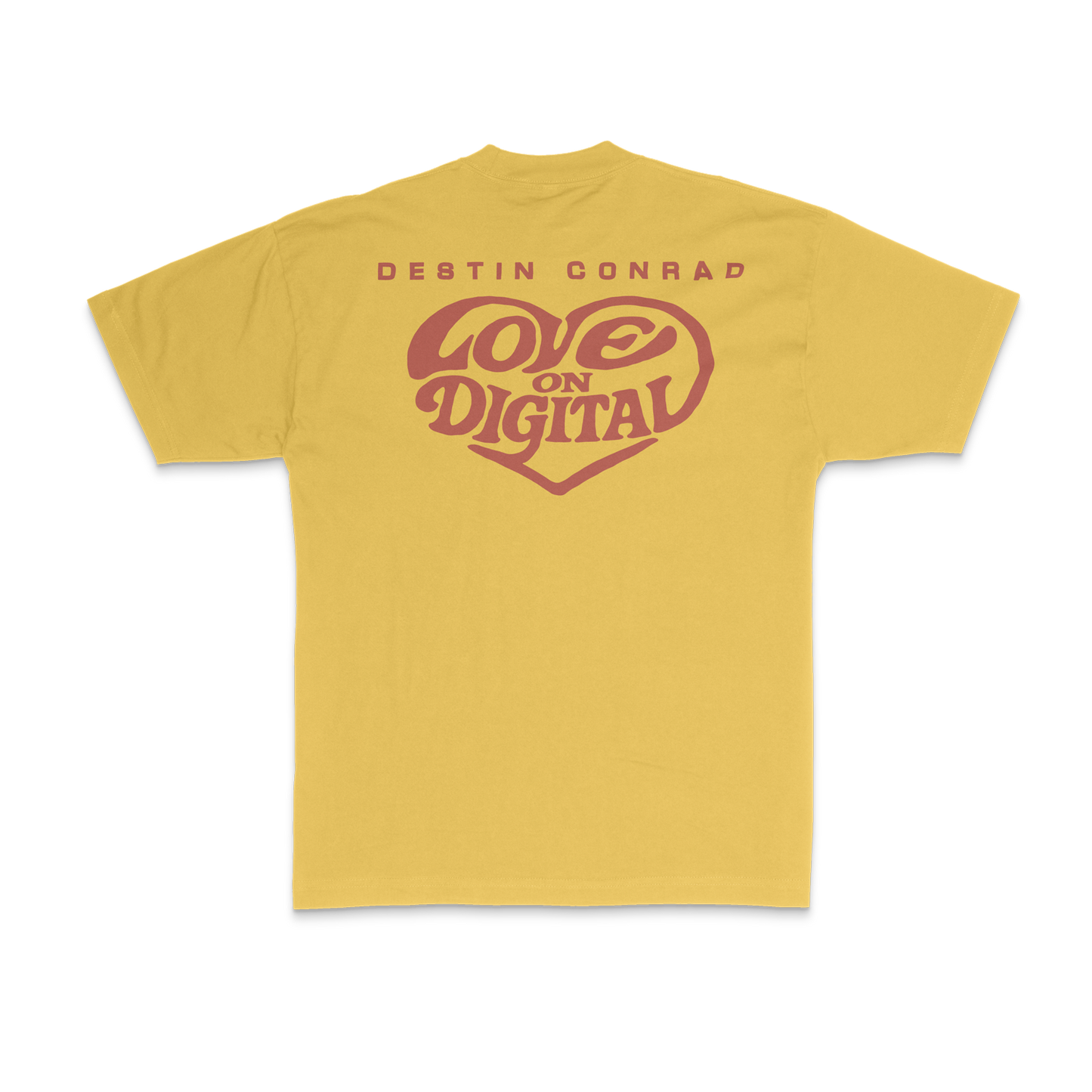 DESTIN CONRAD - LOD ALBUM T-SHIRT (Yellow)