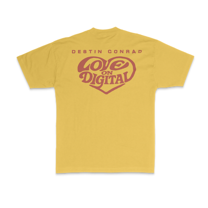 DESTIN CONRAD - LOD ALBUM T-SHIRT (Yellow)
