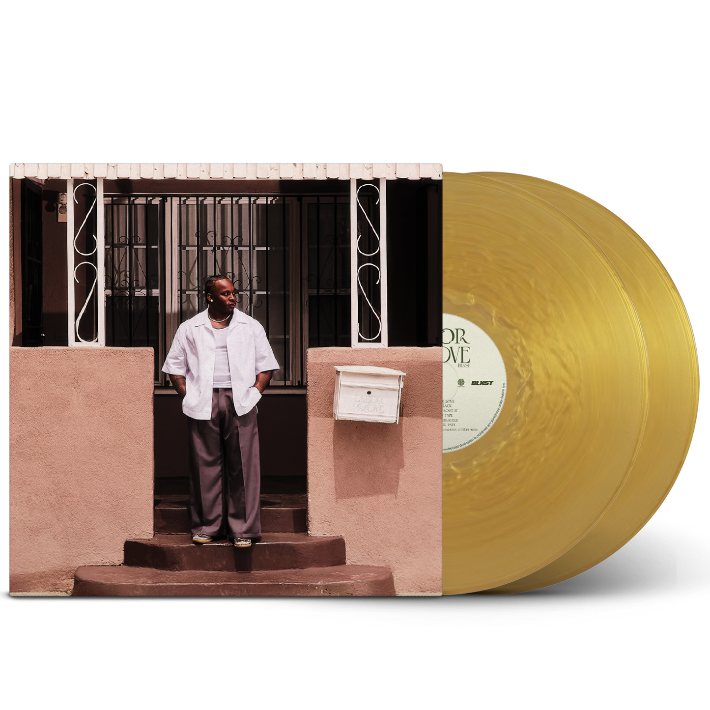 Blxst - Labor of Love (EMPIRE Exclusive Gold Nugget Vinyl + Instrumentals)
