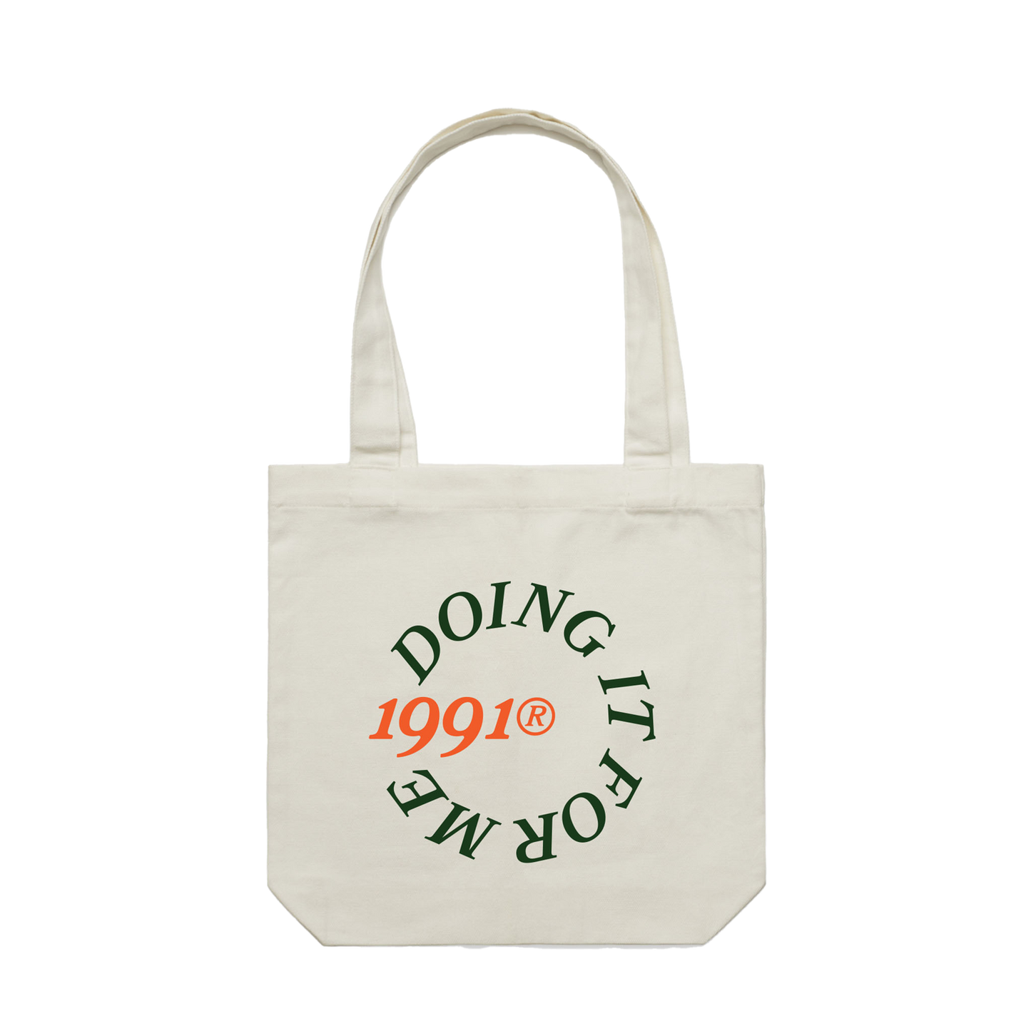 Doing It For Me Tote Bag (Cream)