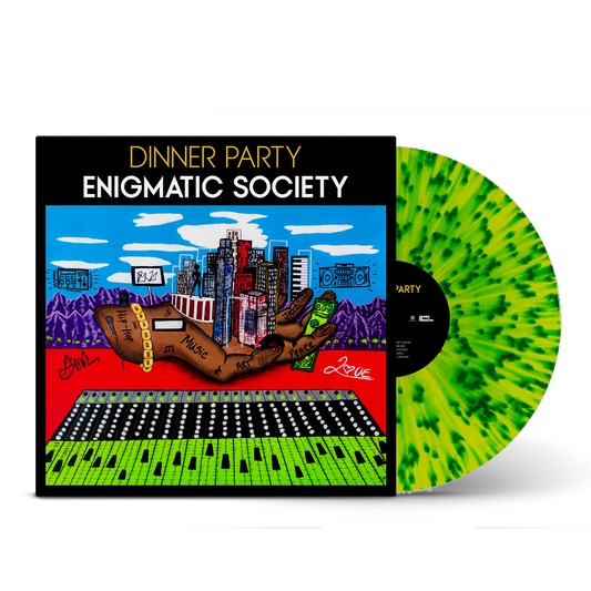 Dinner Party - Enigmatic Society (Green Splatter)