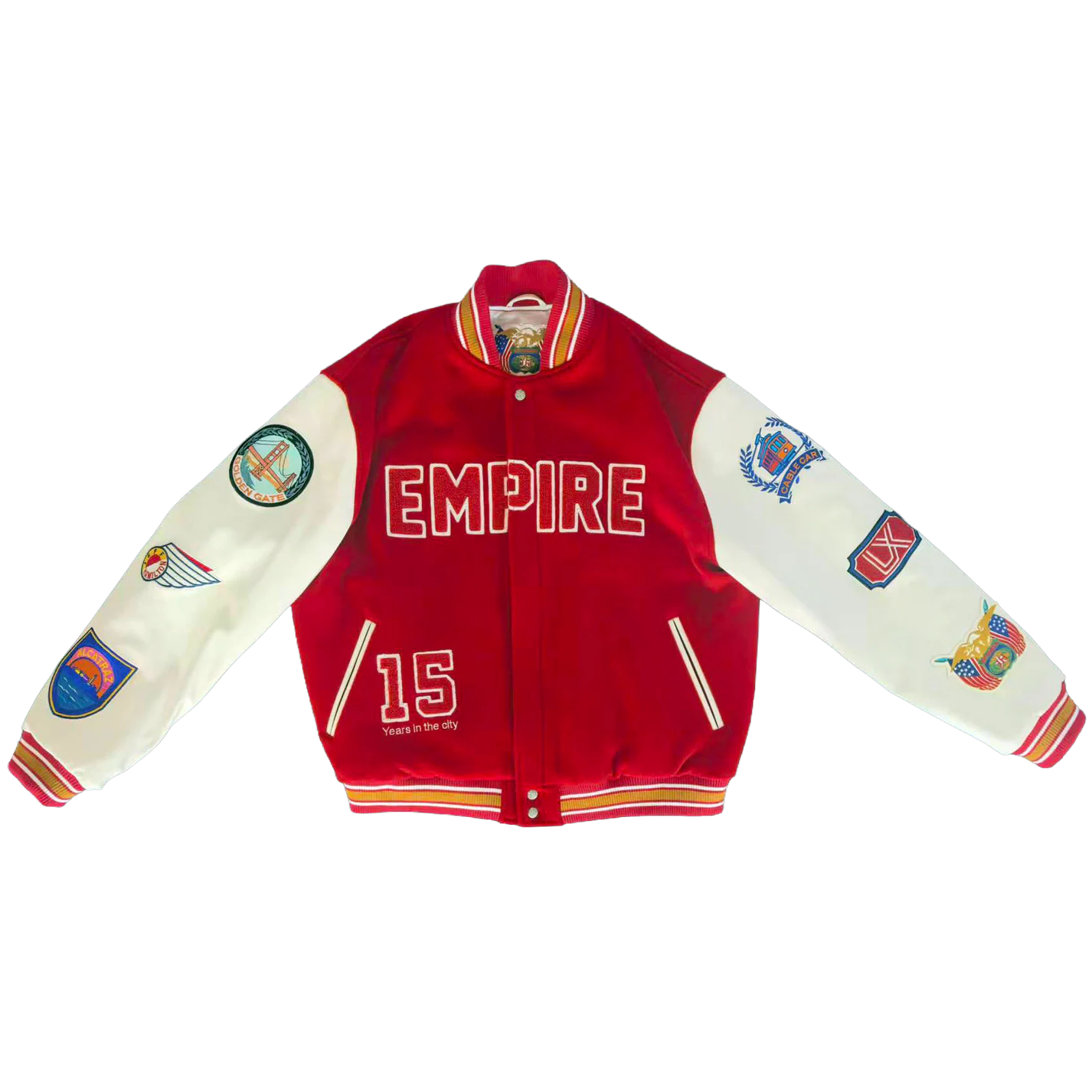 EMPIRE x Jeff Hamilton Letterman Jacket