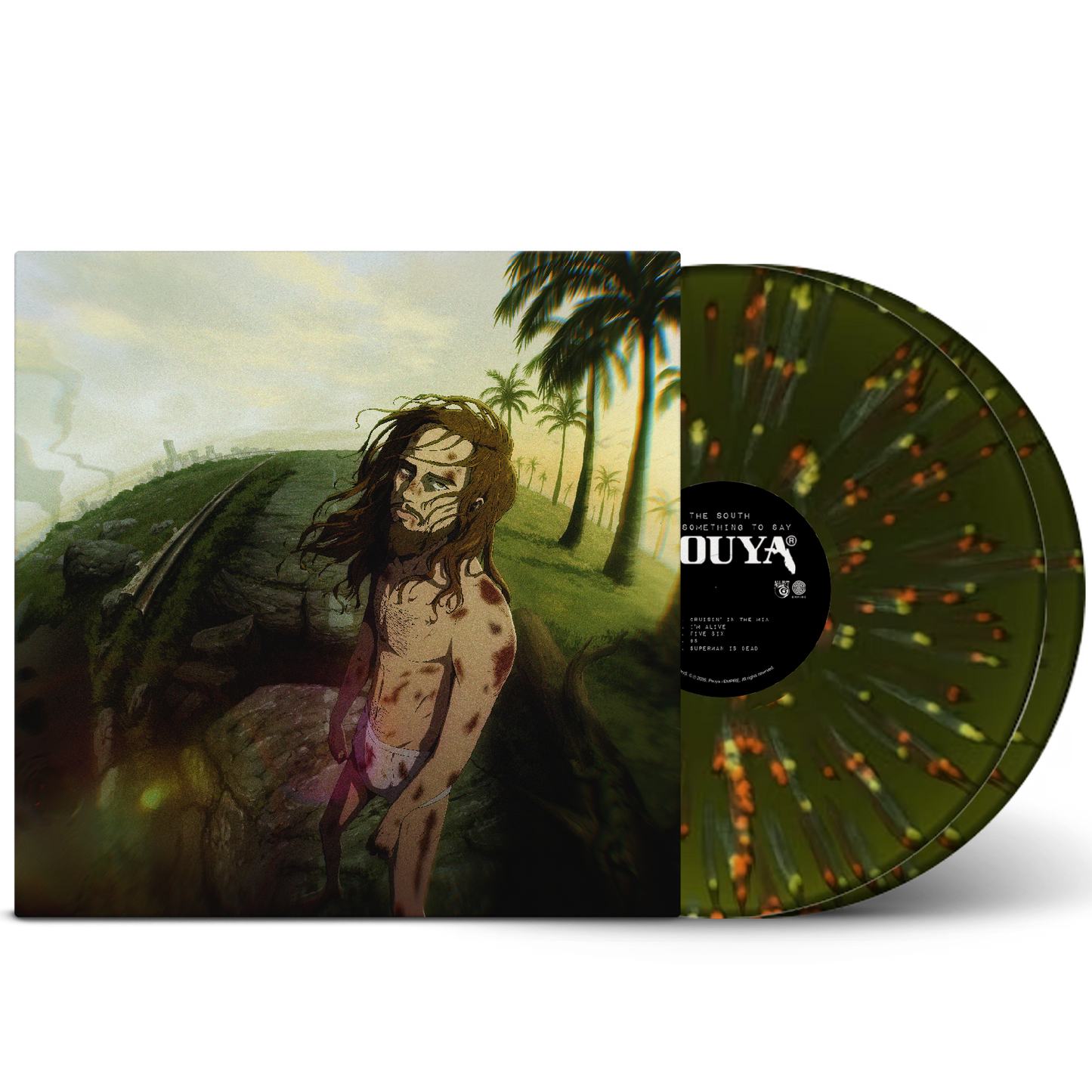 Pouya - The South Got Something To Say (SWAMP SPLATTER VINYL BUNDLE)