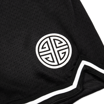 EMPIRE Hoop Shorts (Black/White)