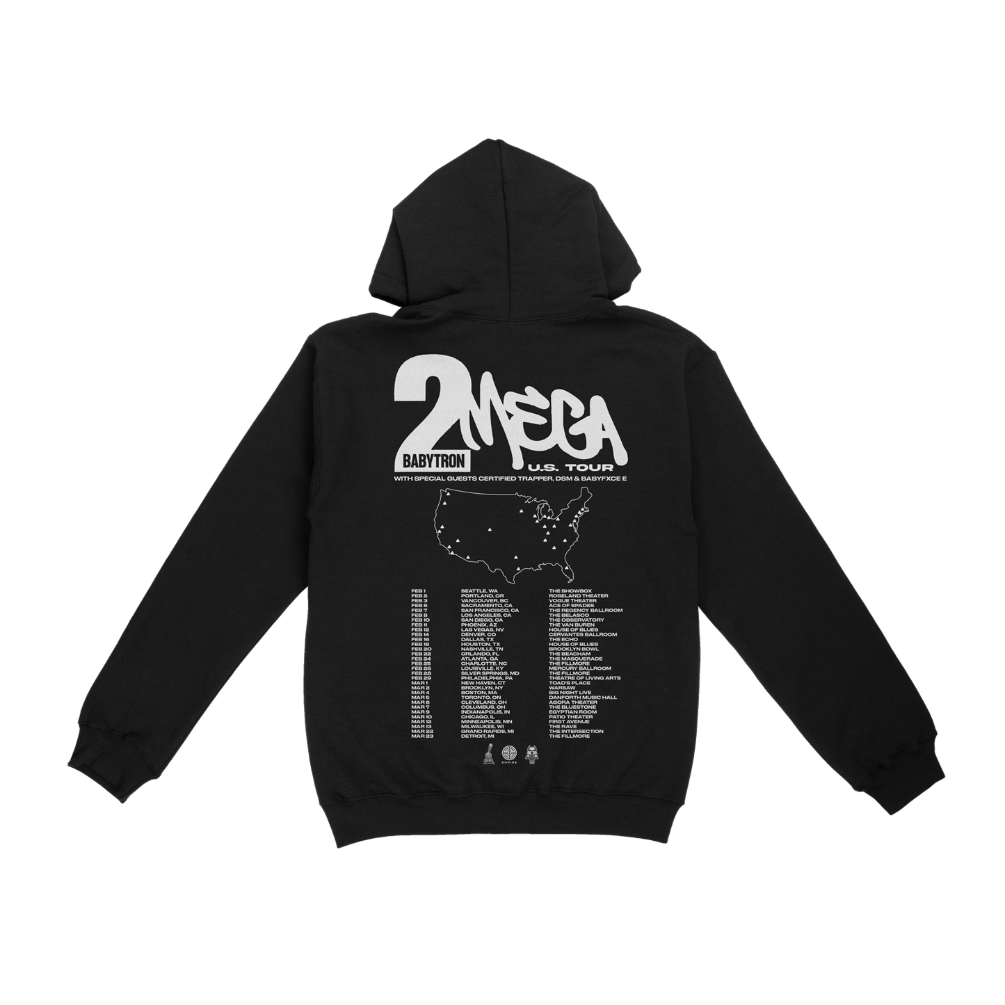 2 MEGA Tour Hoodie