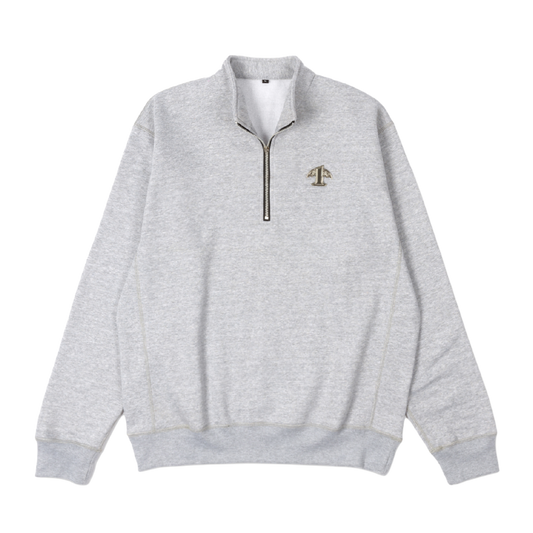 1 UMBRELLA QUARTER ZIP (GREY)