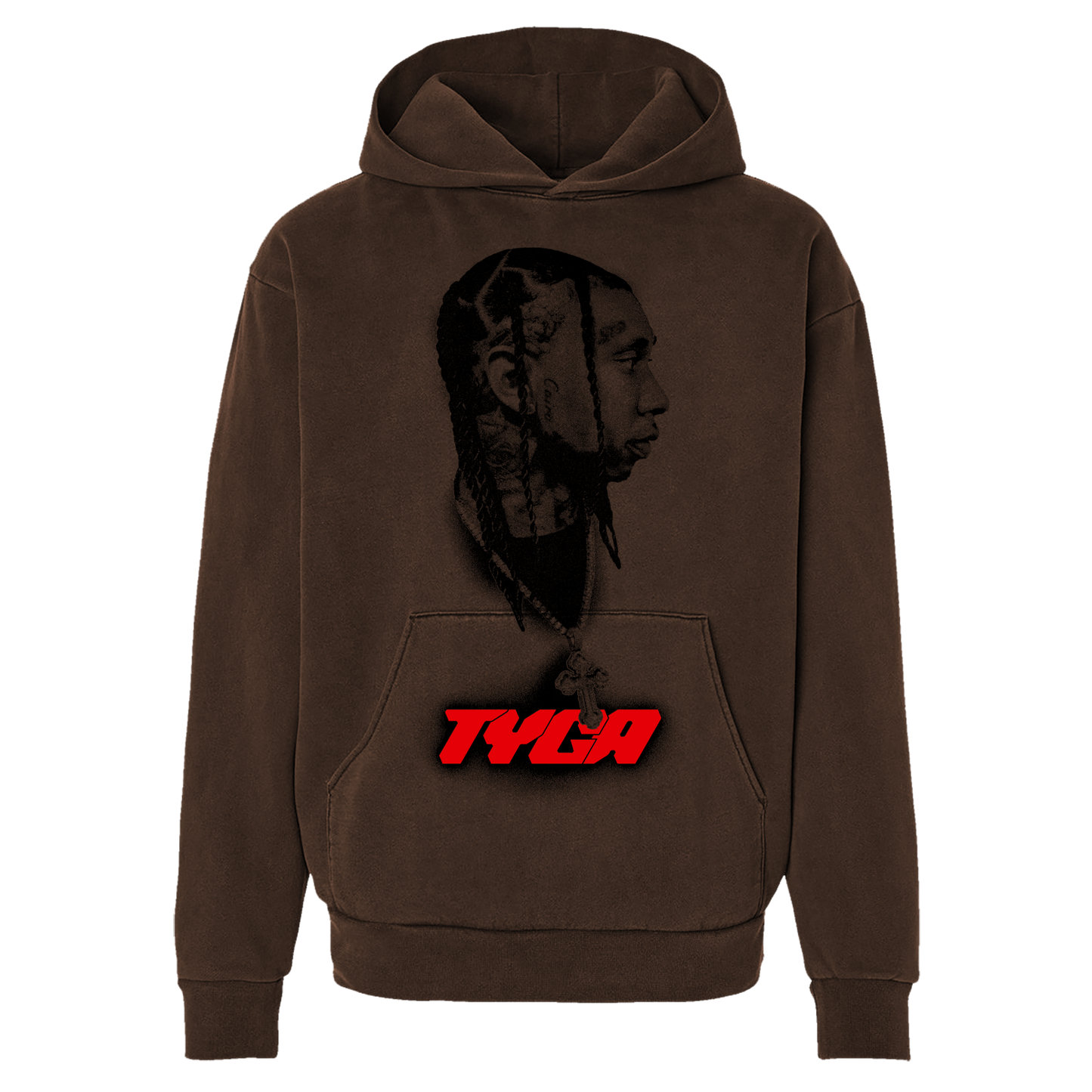Album Portrait Hoodie (Brown)
