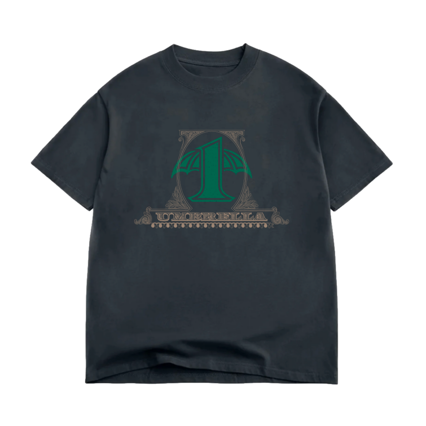 1 UMBRELLA TREASURY TEE (BLACK)