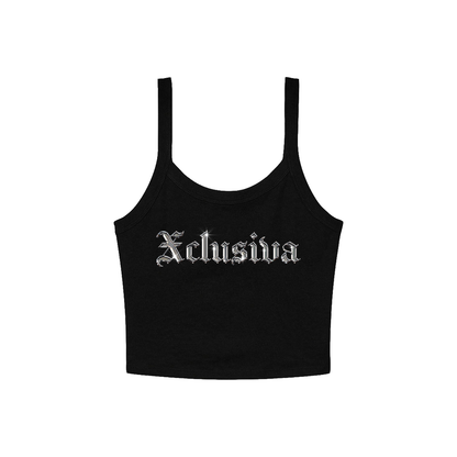 XCLUSIVA Crop Tank (Black)