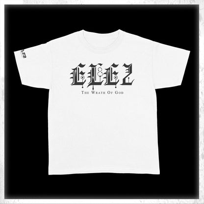 ELE2 Old English - White T-Shirt