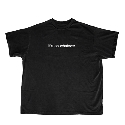 JORDY - Whatever Tee (Black)