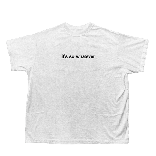 JORDY - Whatever Tee (White)