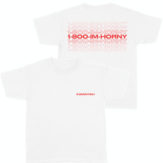 Kamaiyah - 1-800 - White Tee