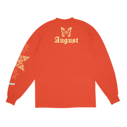 Butterfly LS T-Shirt (Orange)