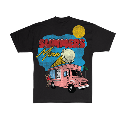 Ice Cream T-Shirt (Black)
