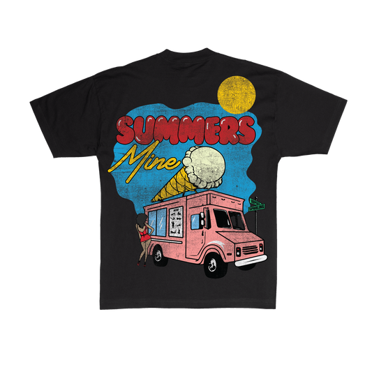 Ice Cream T-Shirt (Black)