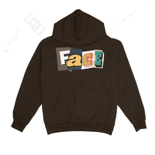 FACE Hoodie (Brown)