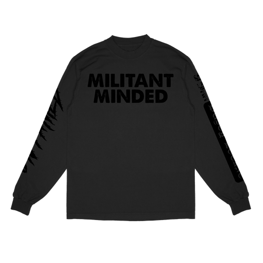 MILITANT MINDED Long Sleeve T-Shirt