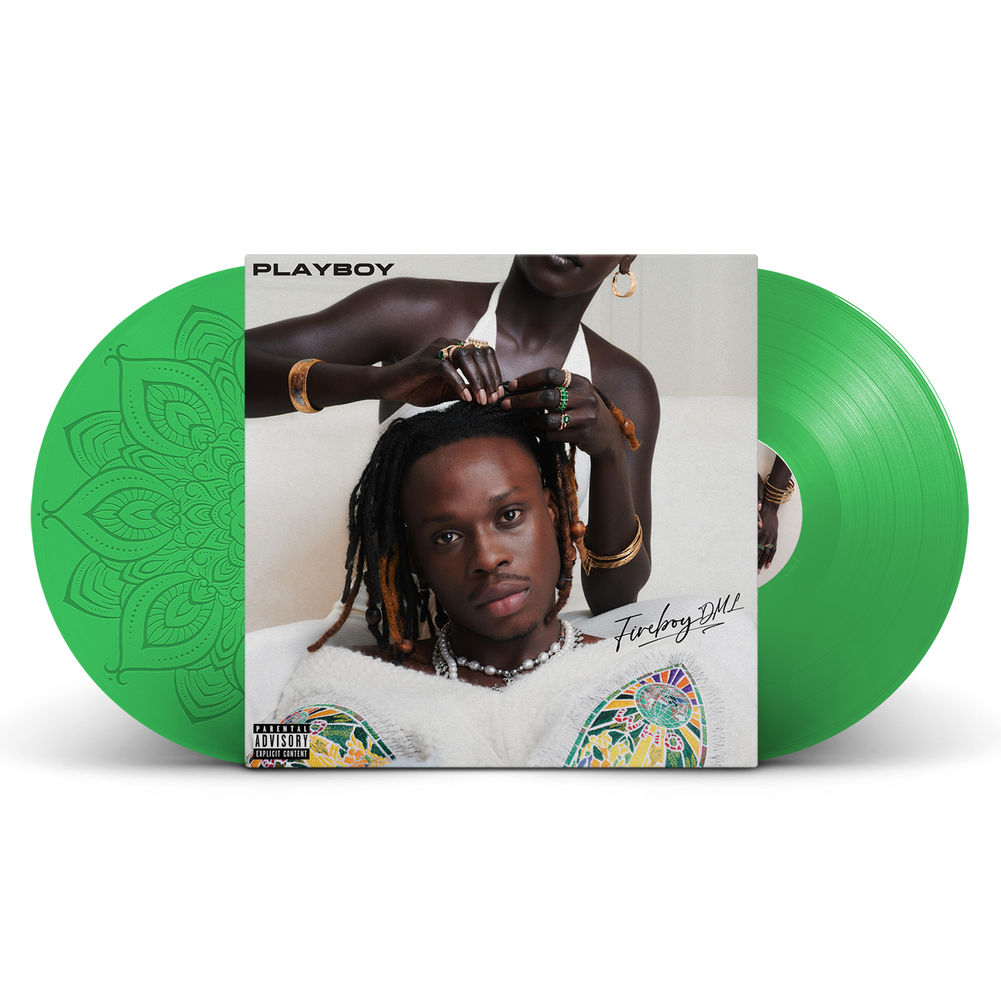 Fireboy DML - Playboy Vinyl (Spotify Spring Green)