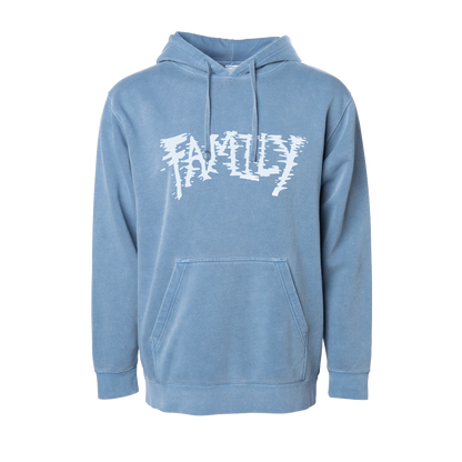 DJ Scheme - Blue FAMILY Album Hoodie