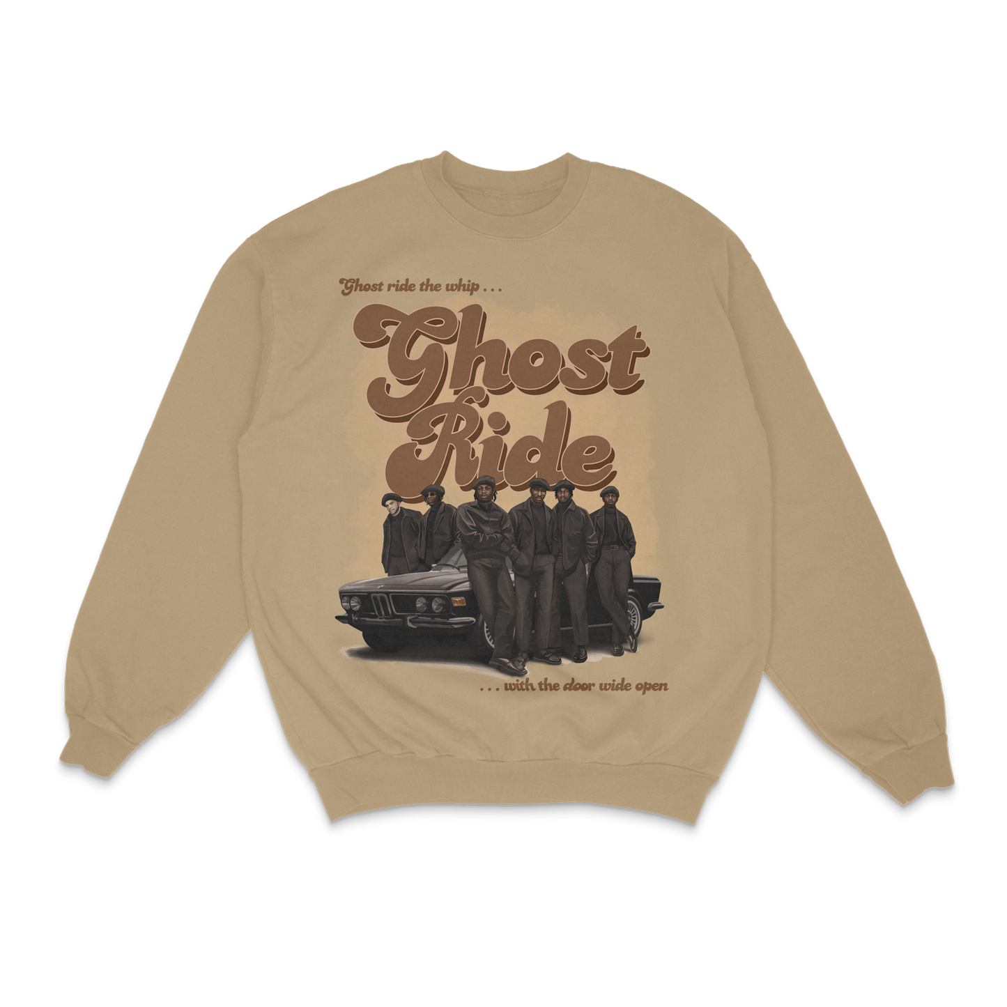 BLK ODYSSY - Ghost Ride Crewneck Sweater