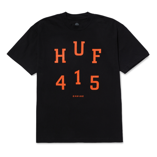 EMPIRE x HUF 415DAY T-Shirt (Black)