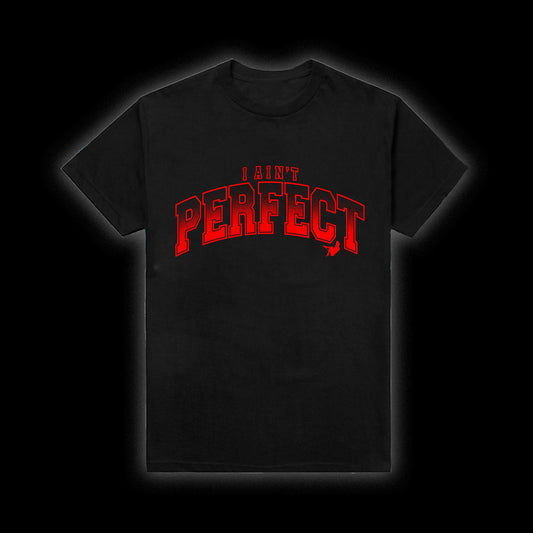 MOZZY - I Ain't Perfect Black Tee + Download