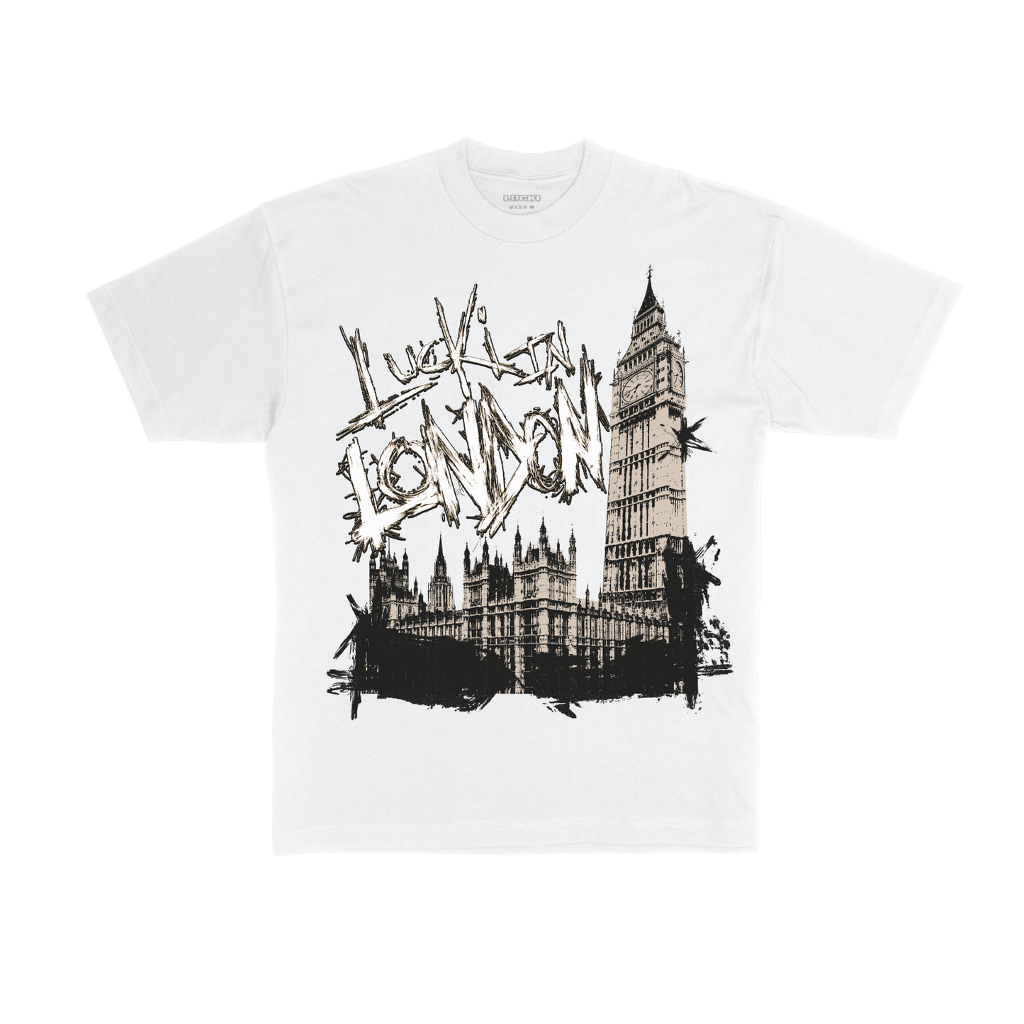 Lucki in London White T-Shirt