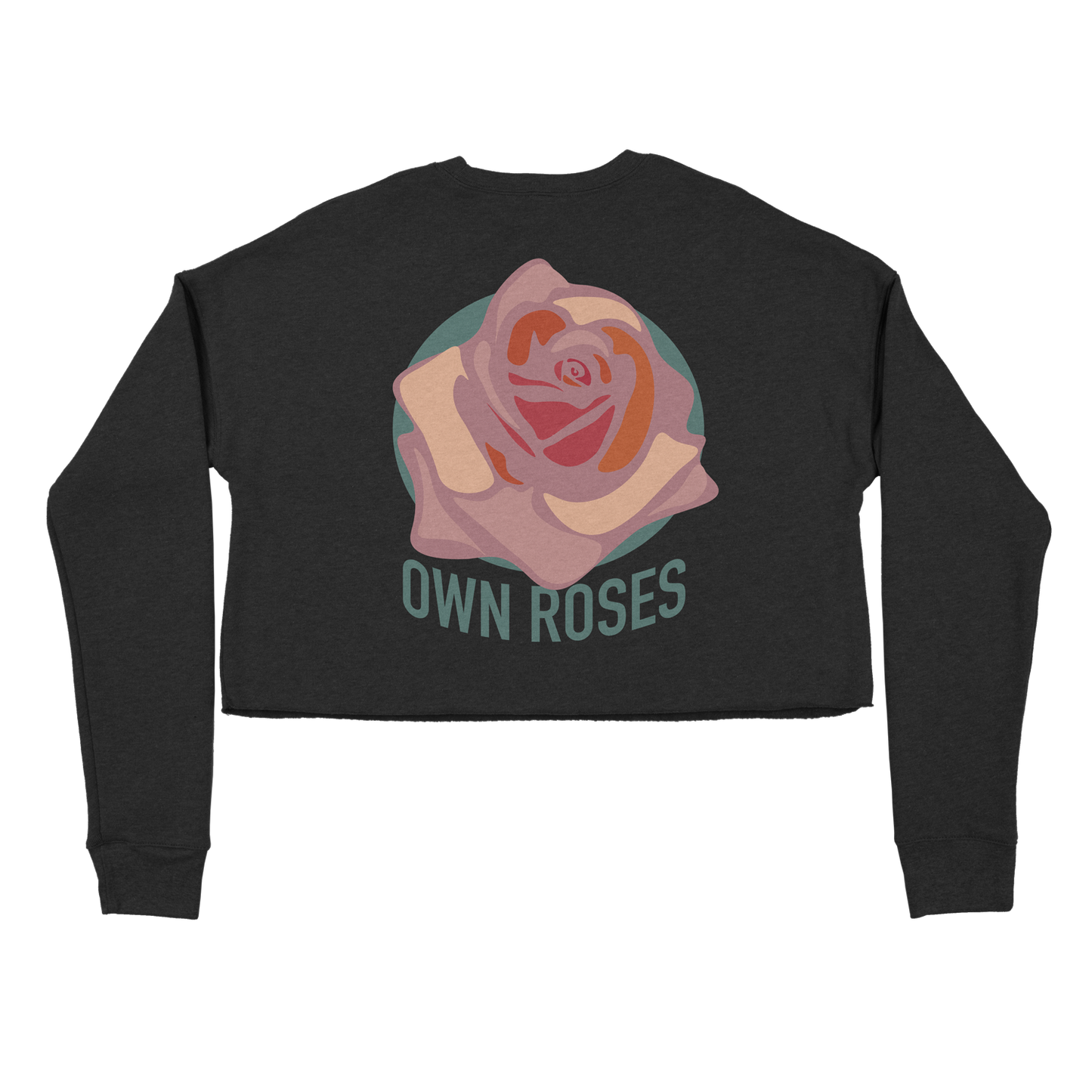 Nikita Karmen - Own Roses Crop Sweater