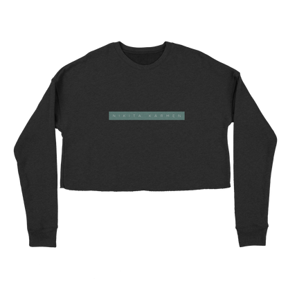 Nikita Karmen - Own Roses Crop Sweater