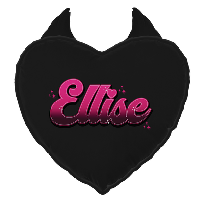 Heart Ellise Throw Pillow