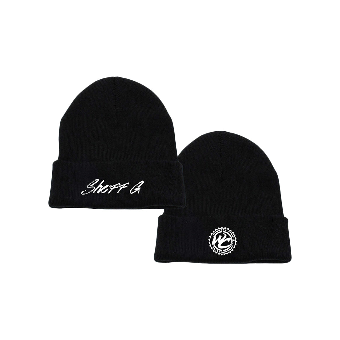 Sheff G- Logo- Black Beanie